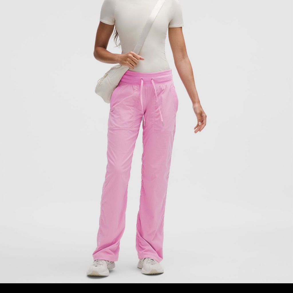 Lululemon Athletica Pink Track Pants
